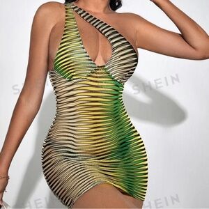 SHEIN One Shoulder Dress